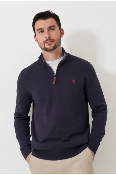 Classic 1/2 Zip Navy