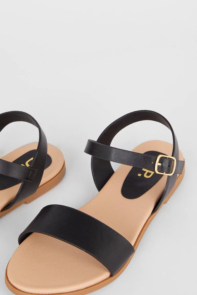 Wide Fit Faye Flat Sandals - 3