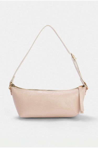 Beige Women's Mini Size Shoulder Bag Size