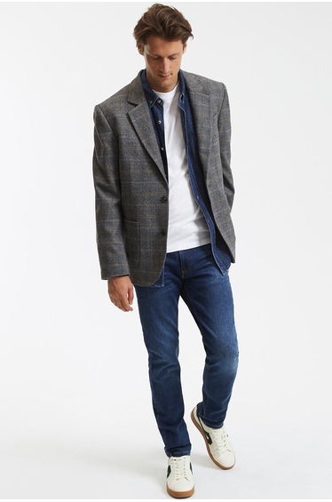 Checked Blazer