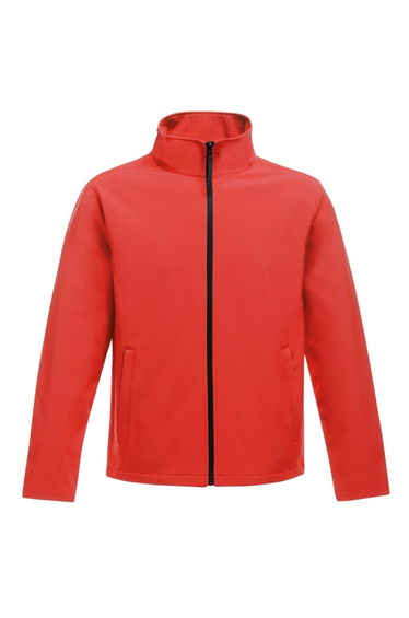 Regatta Standout Mens Ablaze Printable Soft Shell Jacket - Classic Red/Black