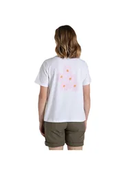 Craghoppers Womens/Ladies Malibo Daisy Performance T-Shirt - White - 2