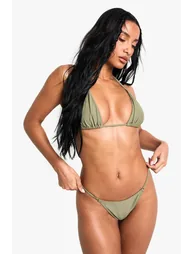 Swimwear Essentials Tanga Brief - khaki