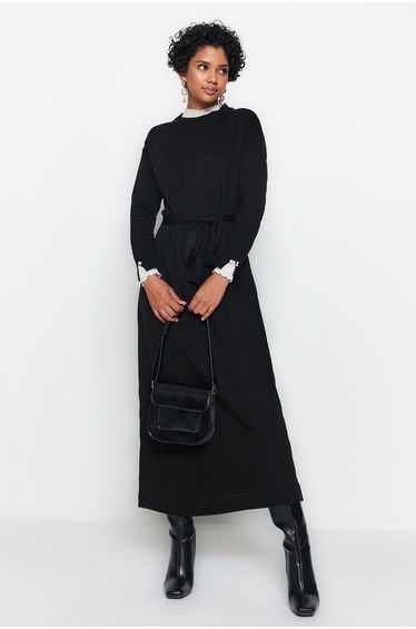 Dress - Black - Shift