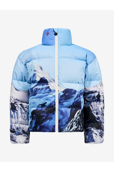 Kids Nuuk Down Puffer Jacket in Blue