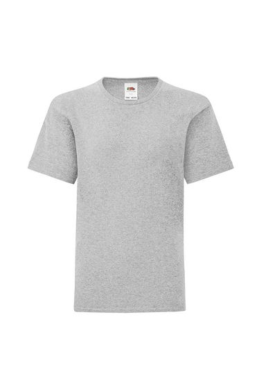 Fruit Of The Loom Womens/Ladies Short Sleeve Lady-Fit Original T-Shirt - Heather Grey
