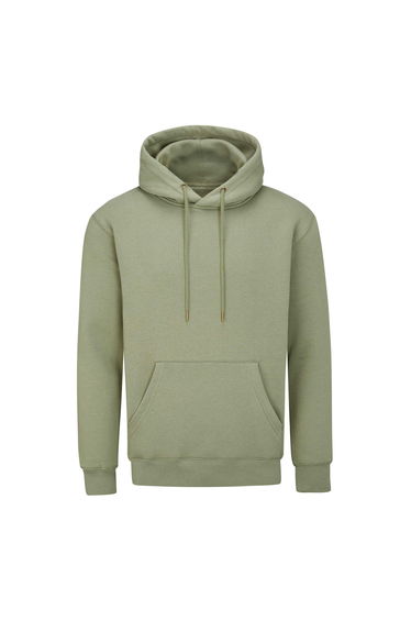 Mantis Unisex Adult Essential Organic Drawstring Hoodie - Soft Olive