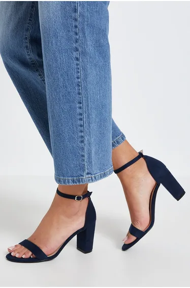 حذاء كعب عالي دوروثي بيركينز باللون الكحلي