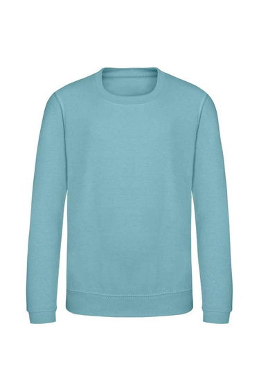 AWDis Just Hoods Childrens/Kids Sweatshirt - Seafoam