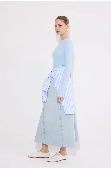 THUMB-FASTENİNG LONG-SLEEVED BODYSUİT