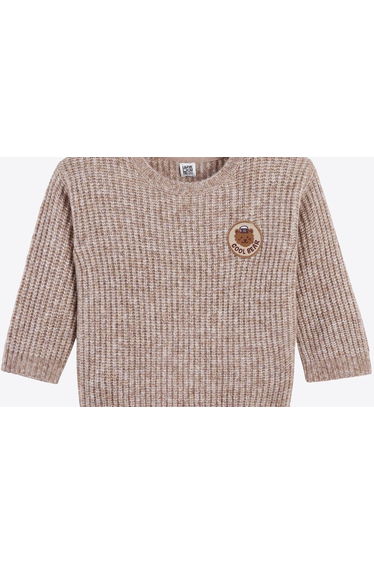 Chunky Knit Jumper/Sweater with Crew Neck