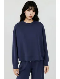 Modal Touch Basic Sweatshirt - 1