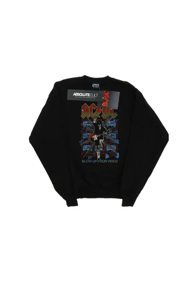 AC/DC Boys Blow Up Your Video Sweatshirt - Black