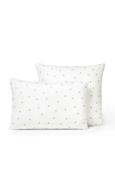 Stella Organic Cotton Pillowcase with Star Print