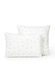 Stella Organic Cotton Pillowcase with Star Print
