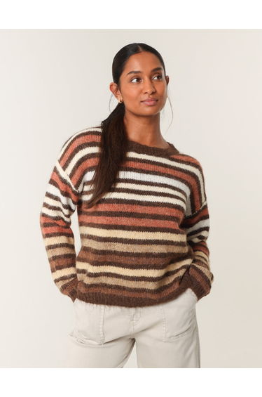 Colourful Jumper With Stripes