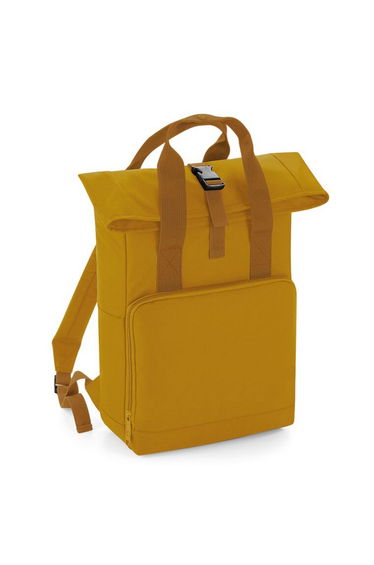 Bagbase Roll Top Twin Handle Backpack - Mustard