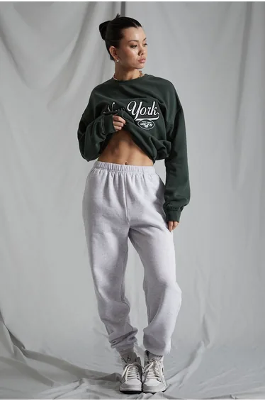 Women's Carmelange Oversized Sweatpants With An Elastic Waist