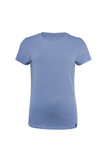 Harvest Womens/Ladies American U T-Shirt - Summer Blue