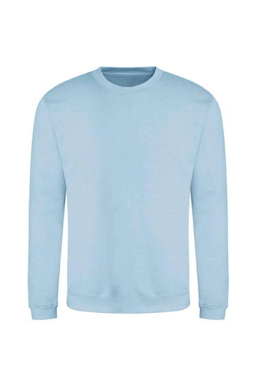 Awdis Mens Crew Neck Sweatshirt - Ice Blue