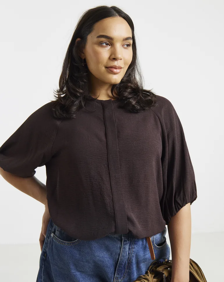 Simply Be Chocolate Top - 1