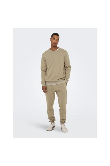 Ceres Life Sweatshirt in Cotton Mix with Crew Neck