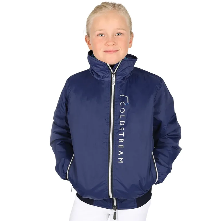 Coldstream Girls Blouson Jacket - Navy