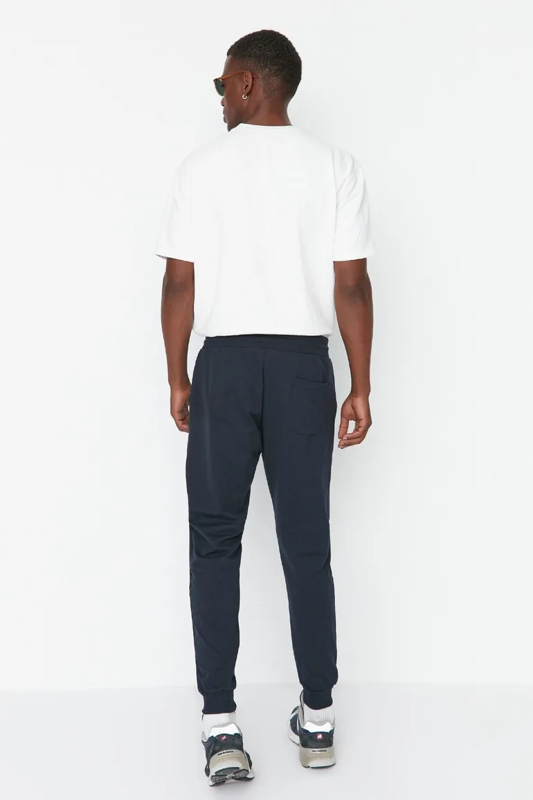 Sweatpants - Navy blue - Joggers - 3