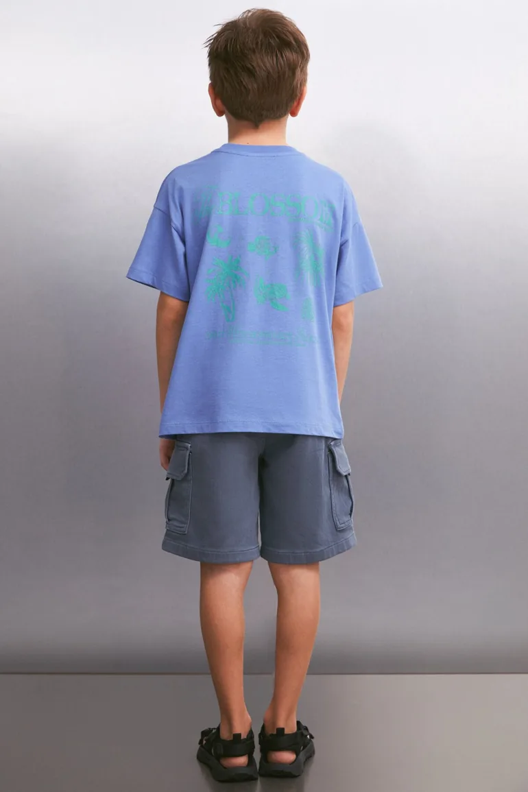PERTH Men's Blue T-Shirt - 2