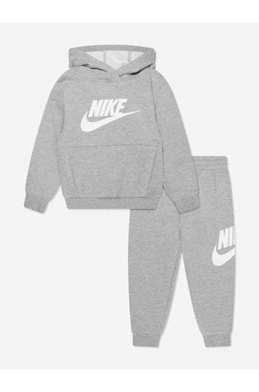 Boys NKN Club Fleece Tracksuit in Grey