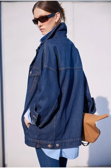 DENIM JACKET WITH POCKET