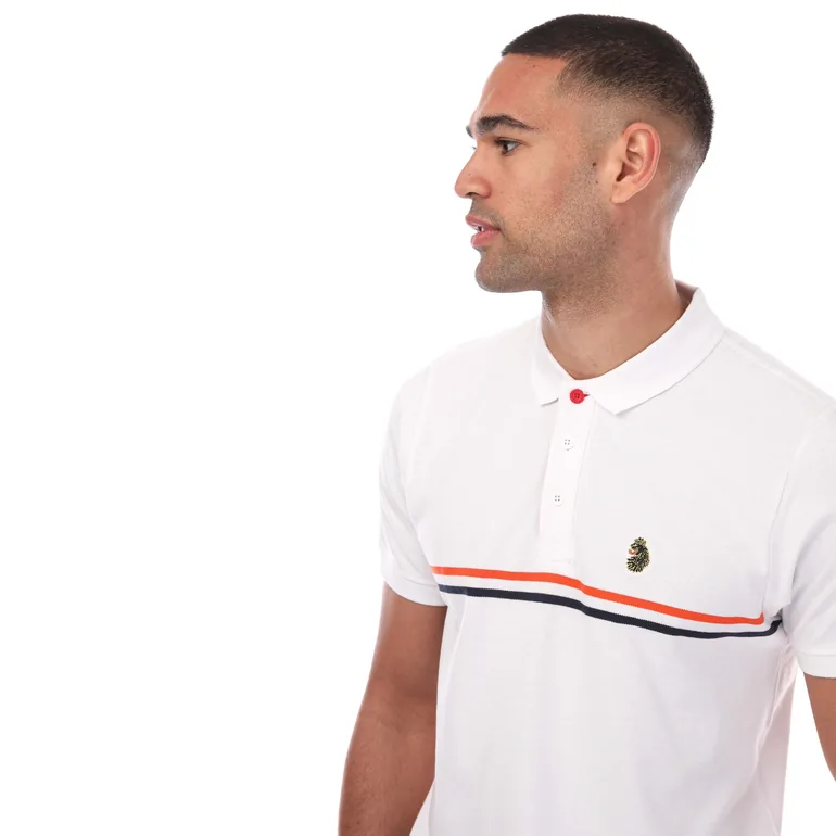 Men's Luke 1977 Plantos Polo Shirt in White - 2
