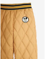 Mini Rodini Kids Ritzratz Patch Quilted Trousers in Beige - 3