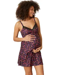 Lily Floral Nursing Nightie
