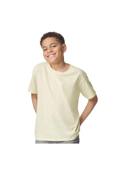 Gildan Childrens/Kids Cotton Heavy T-Shirt - Off White