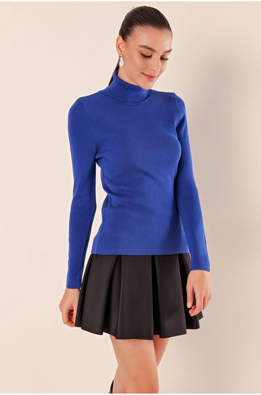 Turtleneck Knitwear Sweater - Saks