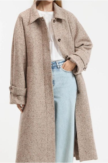 Signatures Isidore Coat in Wool Blend