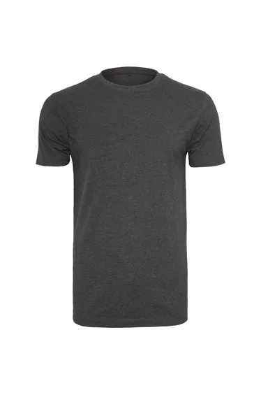 Mens T-Shirt Round Neck - Charcoal