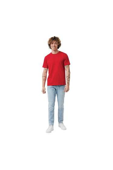 Iqoniq Unisex Adult Brett Recycled Cotton T-Shirt - Red