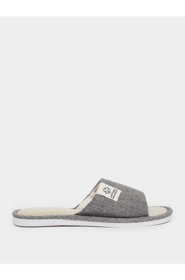 Men Grey Bedroom Slippers