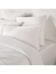 Scenario Plain 100% Washed Cotton Pillowcase - 1