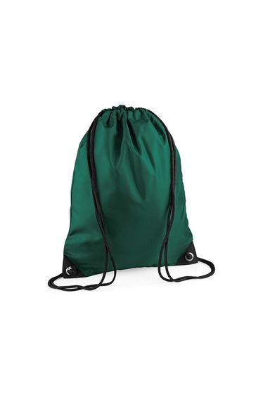 Bagbase Premium Drawstring Bag - Bottle Green