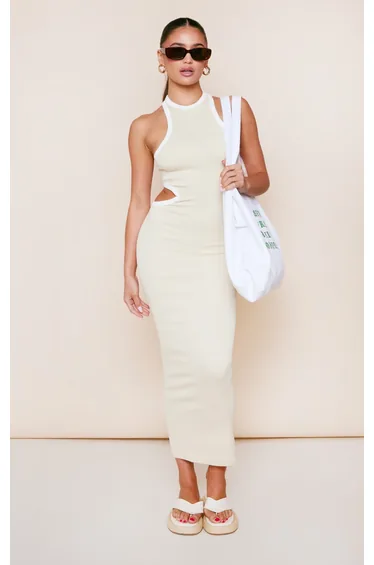 فستان ميداكسي بفتحات