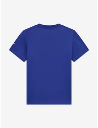 Guess Boys Logo T-Shirt in Blue - 1