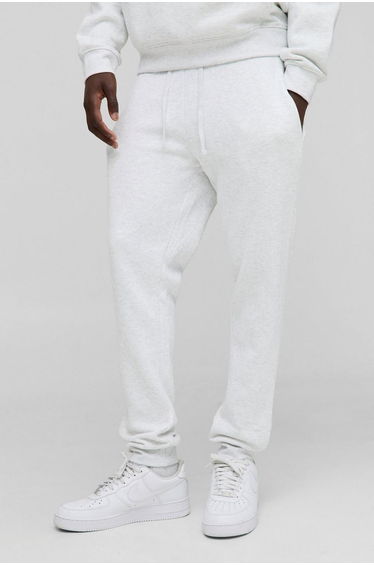 Basic Skinny Fit Jogger - grey marl