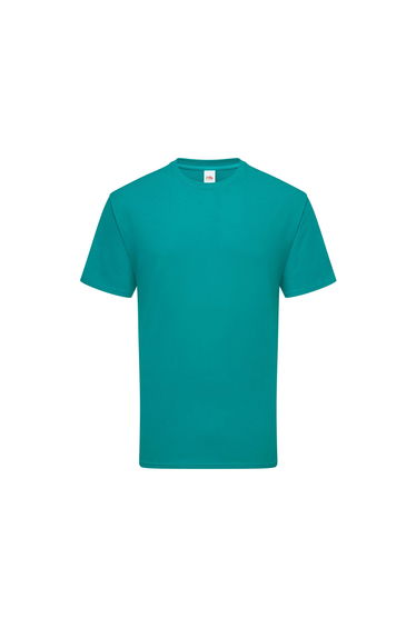 Fruit Of The Loom Mens Iconic Premium Ringspun Cotton T-Shirt - Ocean Teal