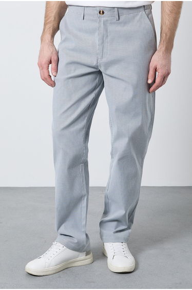 Navy Stripe Premium Chino Trousers