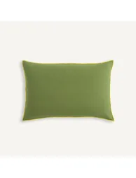 Warna Plain Linen/Cotton Cushion Cover - 3