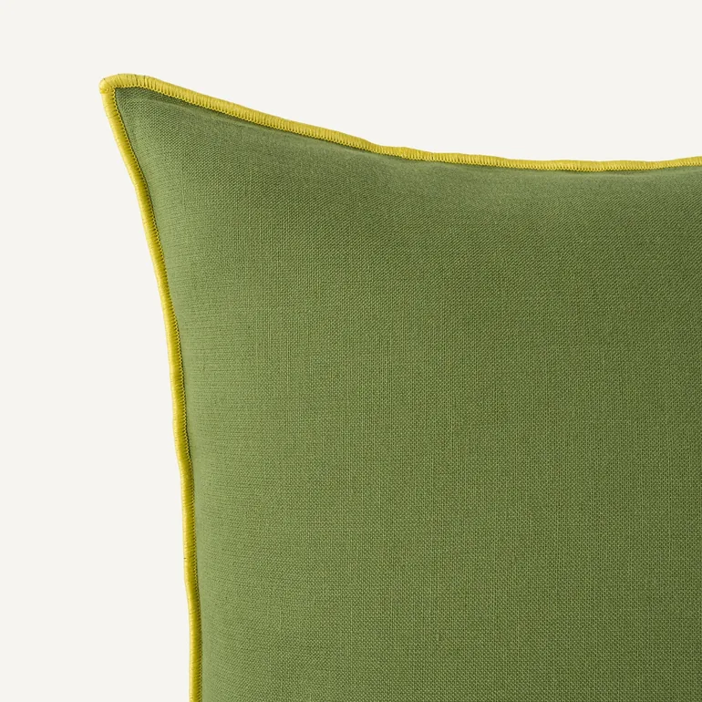 Warna Plain Linen/Cotton Cushion Cover - 2