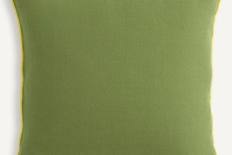 Warna Plain Linen/Cotton Cushion Cover